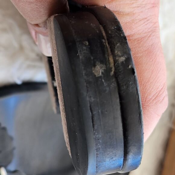 Vera wang Lavender label black sandals - Picture 4 of 13